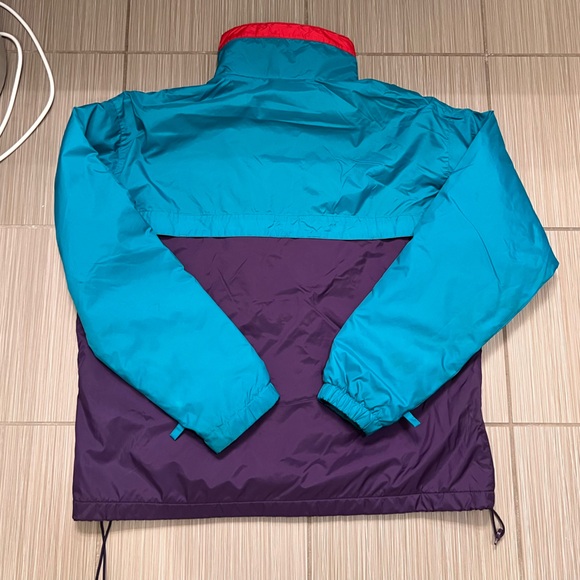 Vintage Columbia Ski Jacket Coat insulated warm winter 90s 80s turquoise purple - Picture 2 of 15